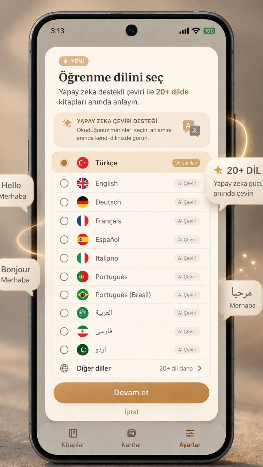 Okuzeka supports reading and context-based translation across more than 50 languages
